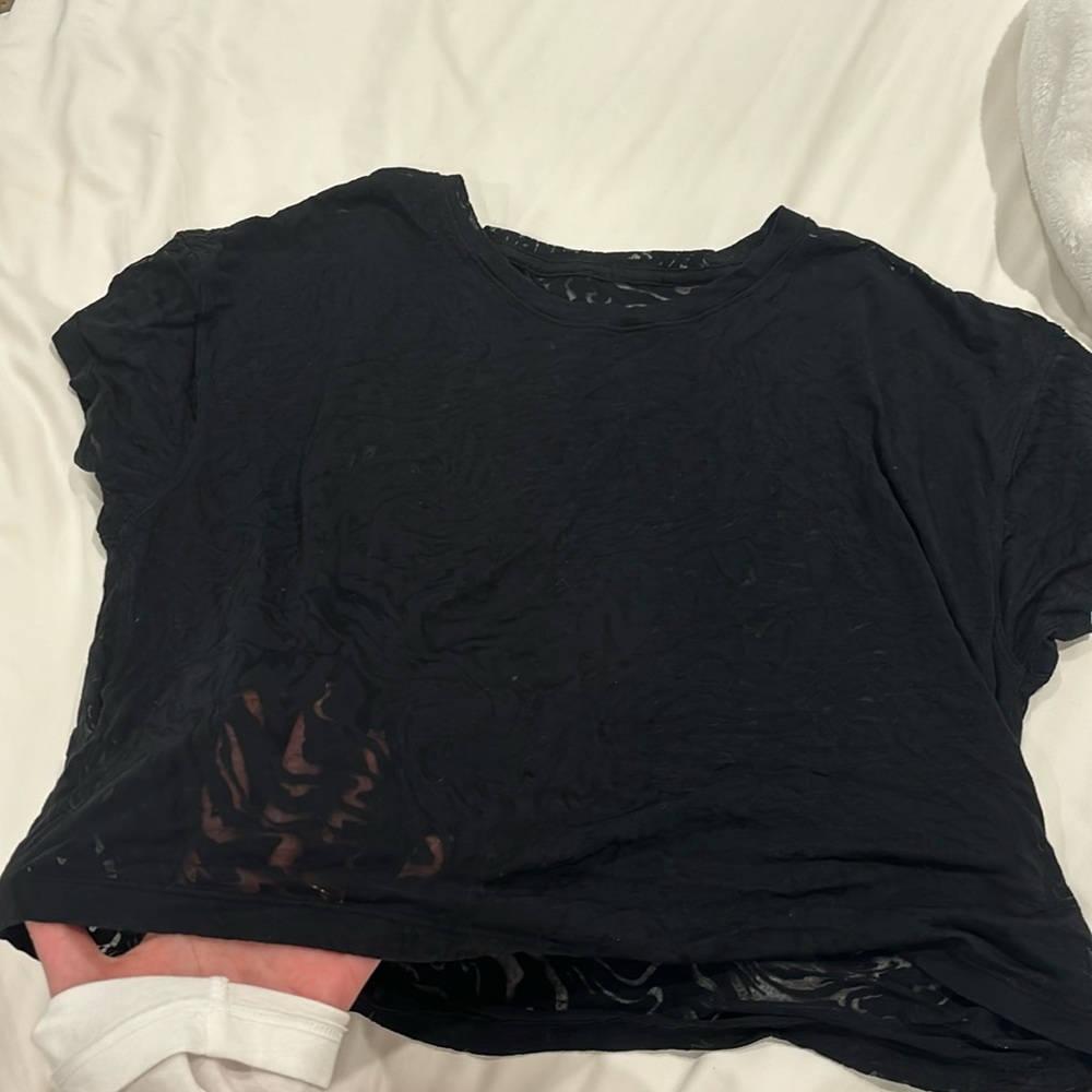 Lululemon work out crop top